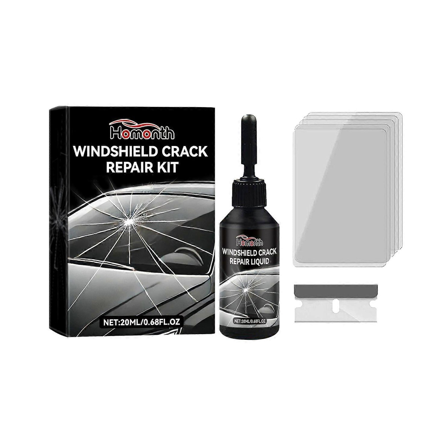 Homonth Windshield Car Glass Crack Repair Kit ( BUY 1 GET 1 FREE )