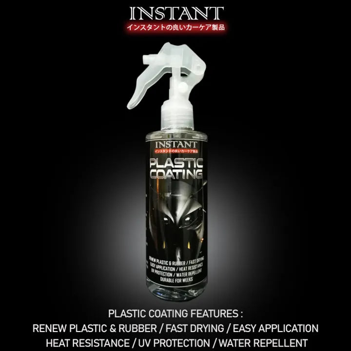 INSTENT Plastic Coating Black Restorer ( BUY 1 GET 1 FREE )