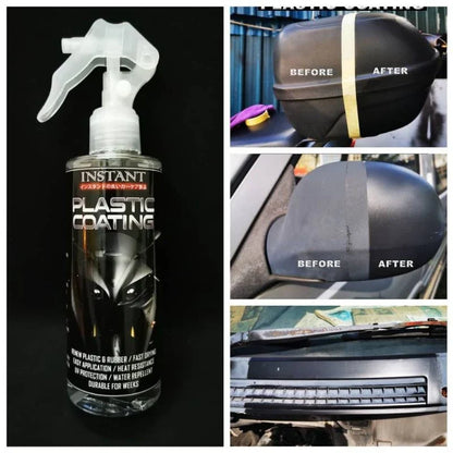 INSTENT Plastic Coating Black Restorer ( BUY 1 GET 1 FREE )