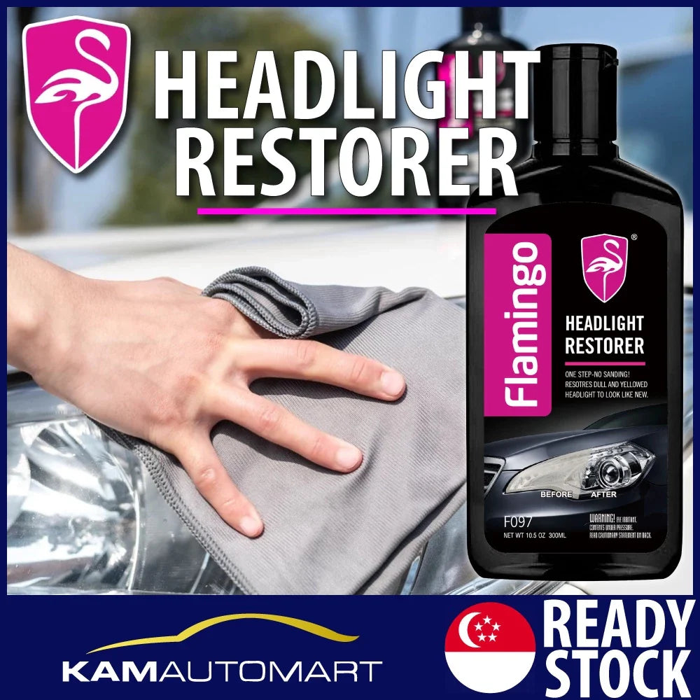 Flamingo Plastic Restorer Liquid ( BUY 1 GET 1 FREE )