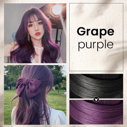 Colorful Plant Hair Dye with Innovative Comb Applicator