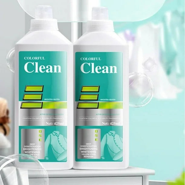 8 in 1 Colour Bleach Laundry Detergent Stain Remover ( BUY 1 GET 1 FREE )