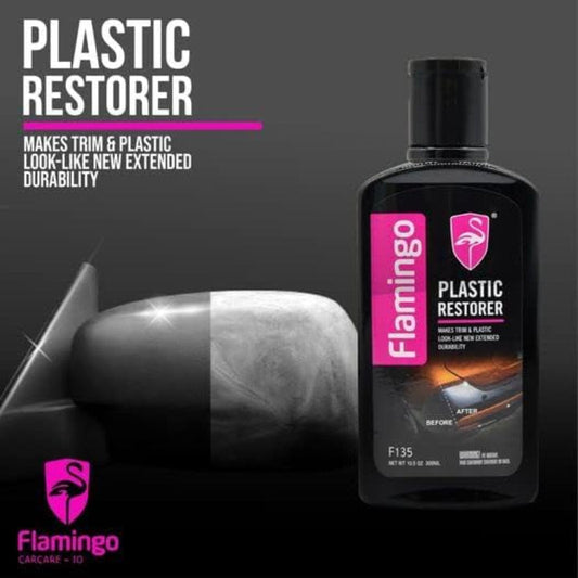 🚗✨ Flamingo Plastic Restorer Car Care ✨🚗 ( BUY 1 GET 1 FREE )