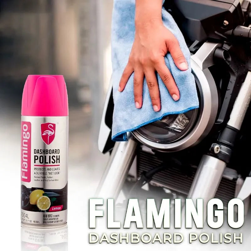 Flamingo Silicone Dashboard Polish ( BUY 1 GET 1 FREE )