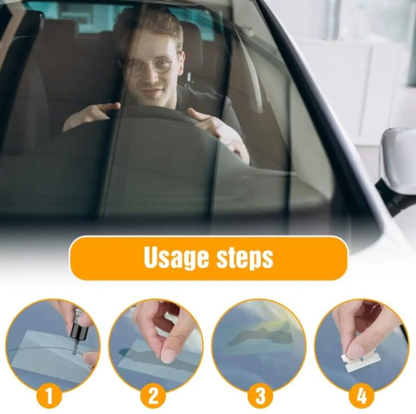 Homonth Windshield Crack Repair Liquid ( BUT 1 GET 1 FREE )