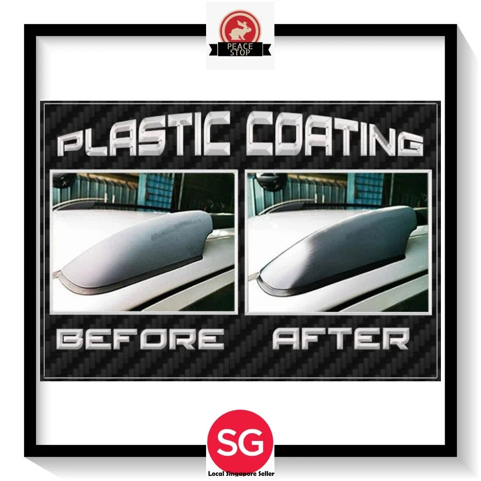 INSTENT Plastic Coating Black Restorer ( BUY 1 GET 1 FREE )