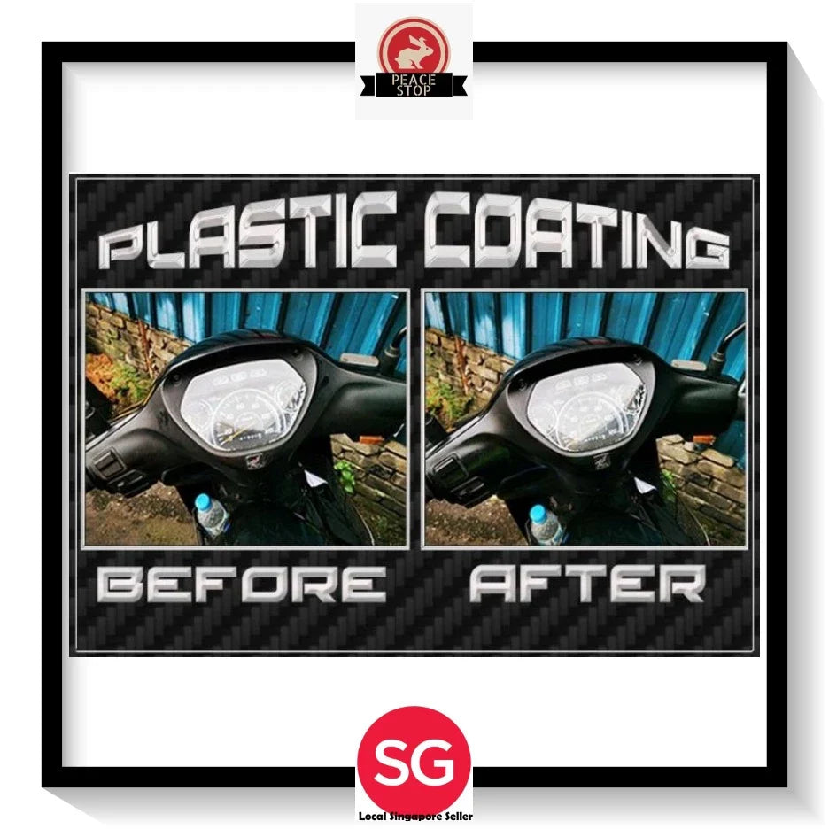INSTENT Plastic Coating Black Restorer ( BUY 1 GET 1 FREE )