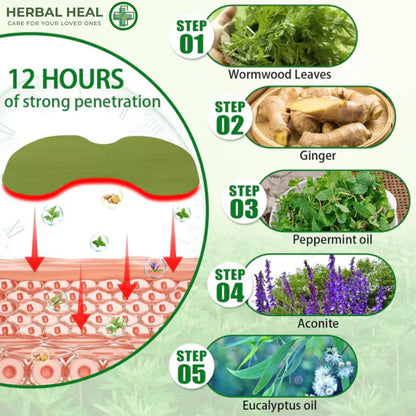 Herbal Knee Pain Relief Patch  ( BUY 1 GET 1 FREE )