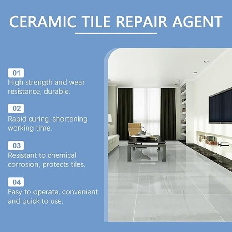 🏠🧱 MULTIPURPOSE CERAMIC TILE REPAIR AGENT 🧱🏠 ( BUY 1 GET 1 FREE )