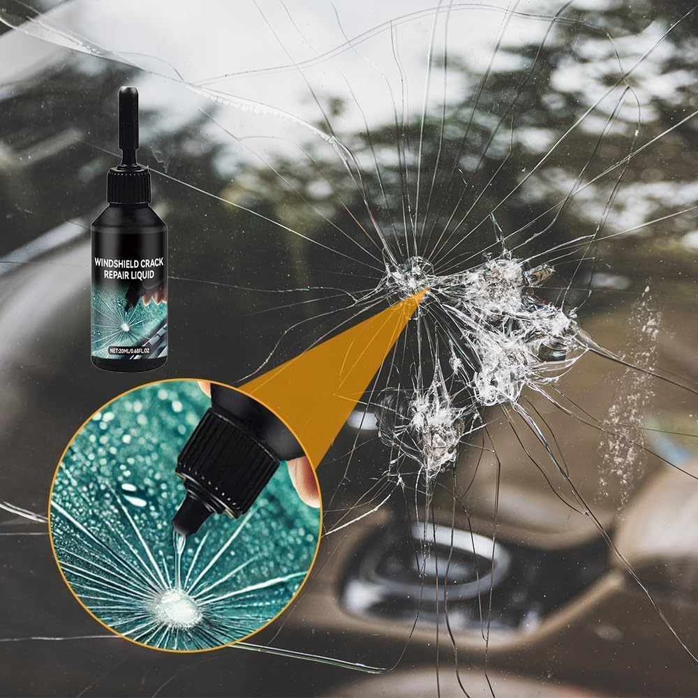 Homonth Windshield Crack Repair Liquid ( BUT 1 GET 1 FREE )