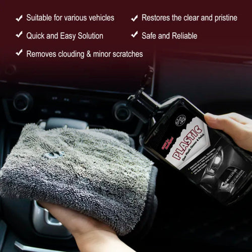 ✨🧴 CLEAR PLASTIC CLEANER & POLISH 🧴✨ ( BUY 1 GET 1 FREE )