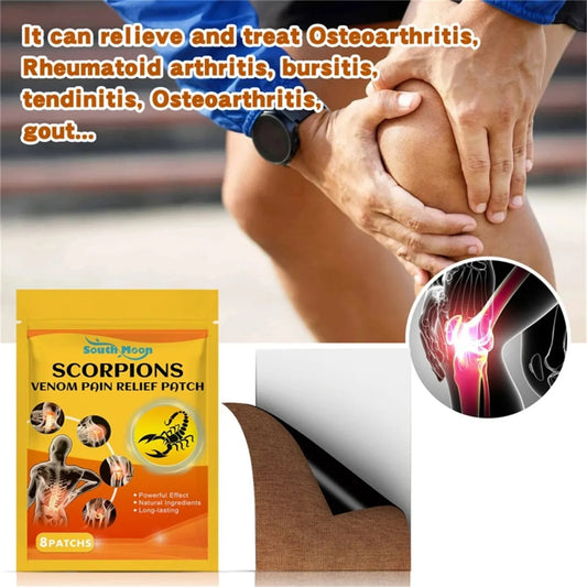 🦂 South Moon Scorpions Venom Pain Relief Patch 🦂 ( BUY 1 GET 1 FREE )