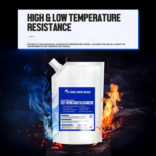 Fast Drying Crack Filler Adhesive - Cracks Gone Strength On