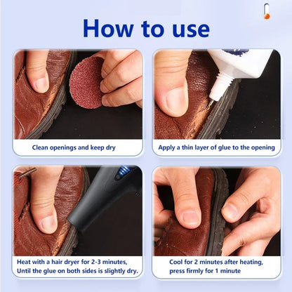 Imported Shoe Repair Glue - Odor Free with High Strength
