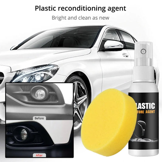 🚗✨ PLASTIC RESTORE AGENT – REPAIR SPRAY ✨🚗 ( BUY 1 GET 1 FREE )