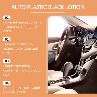 🚗✨ Rayhong Auto Plastic Black Lotion 🚗✨ ( BUY 1 GET 1 FREE )