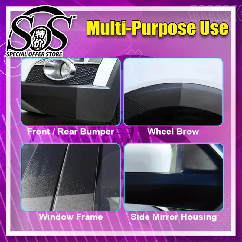 ✨ Trim & Plastic Restorer Black Paint ✨ ( BUY 1 GET 1 FREE )