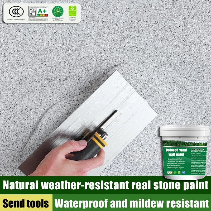 🎨 Colored Sand Wall White Paint 🎨 ( BUY 1 GET 1 FREE )