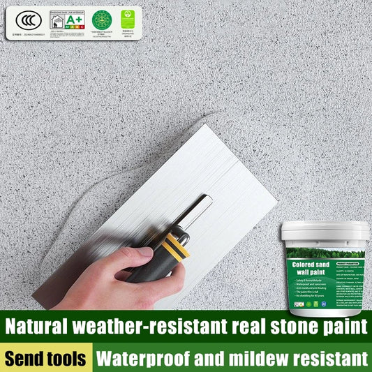 🎨 Colored Sand Wall White Paint 🎨 ( BUY 1 GET 1 FREE )