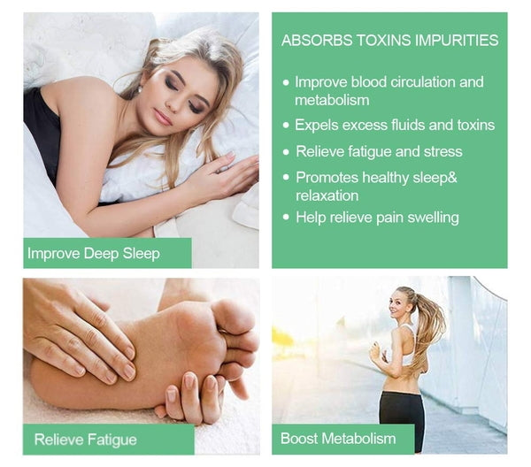 ALIVER Natural Detox Foot Pads ( BUY 1 GET 1 FREE )