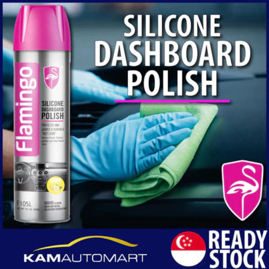 Flamingo Silicone Dashboard Polish ( BUY 1 GET 1 FREE )